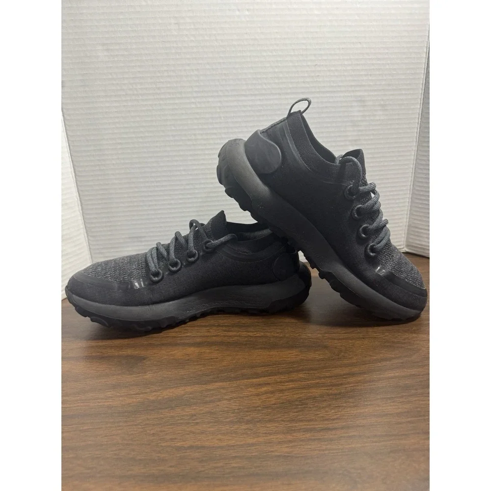 Allbirds SWT Trail Runner Shoes Mens 8.5‎ Black Trail Running Rugged Sneakers